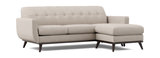 Elliot Sofa With Chaise - Pebble thumbnail 2