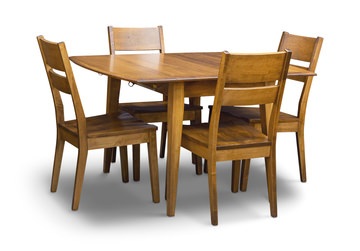 image Lane Drop Leaf Table With 4 Emmitt Side Chairs