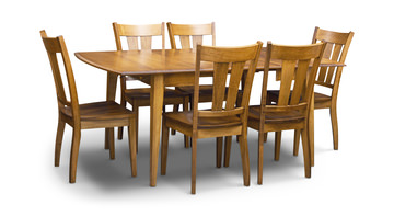 Lane Drop Leaf Table With 4 Sterling Dining Chairs