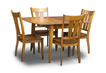 image Lane Drop Leaf Table With 4 Sterling Dining Chairs
