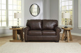 Phillip Leather Loveseat thumbnail 5