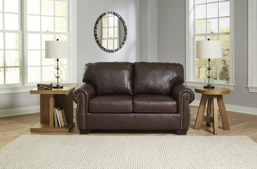 Phillip Leather Loveseat