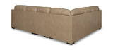 Naveen 3 Piece Leather Sectional - Right Loveseat thumbnail 2