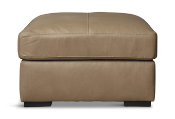 Naveen Leather Ottoman