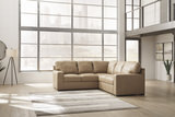 Naveen 2 Piece Leather Sectional - Right Loveseat thumbnail 3