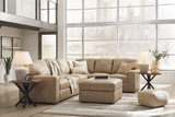 Naveen 3 Piece Leather Sectional - Left Loveseat thumbnail 2