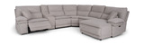 Leo 6 Piece Power Reclining Modular Sectional thumbnail 3
