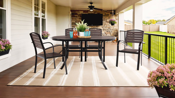 Pearl Cove II 5 Piece Patio Dining Set
