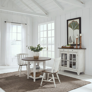 Al Fresco Drop Leaf Dining Table With 2 Chairs