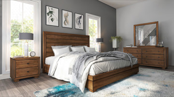 image Arbor Lodge Panel Bedroom Suite - Queen
