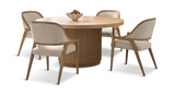 Carmen 5 Piece Dining Set thumbnail 1