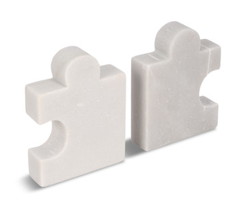 image Puzzle Piece Book Ends