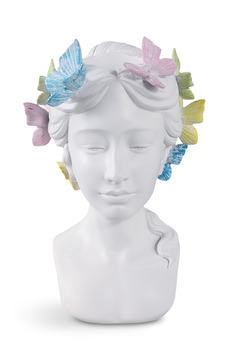 image Lady Planter With Butterflies