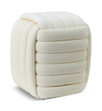 image Machar Knot Stool - Cream