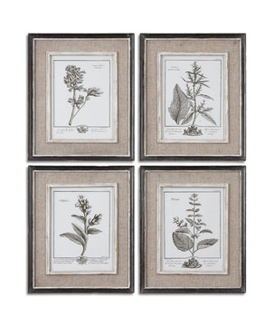 image Casual Grey Study Framed Art Set Of 4