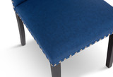 Camelback Dining Chair - Blue thumbnail 3