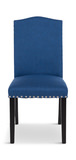 Camelback Dining Chair - Blue thumbnail 2