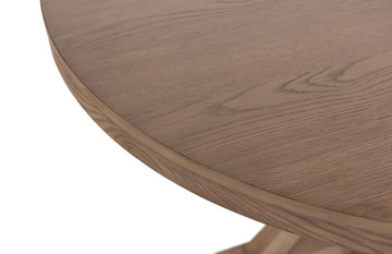 Dakota Oak 48″ Round Table