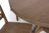 Dakota Oak 48″ Round Table And 4 Chairs thumbnail 3