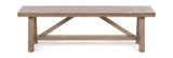 Dakota Oak Dining Bench thumbnail 2