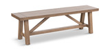 Dakota Oak Dining Bench thumbnail 1