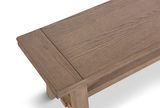 Dakota Oak Dining Bench thumbnail 3