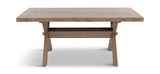 Dakota Oak Trestle Table thumbnail 2