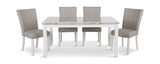 Salvadore Dining Table With 4 Dining Chairs thumbnail 2