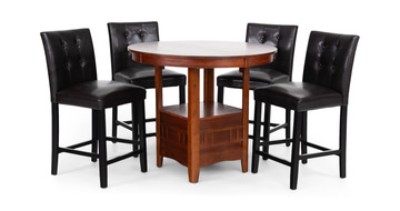 image Mission Park Counter Table With 4 Stools
