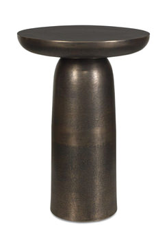 image Joppa Outdoor Accent Table-Golden Dark Bronze