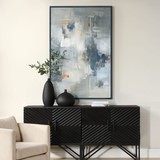 Blueprint Hand Framed Canvas thumbnail 2