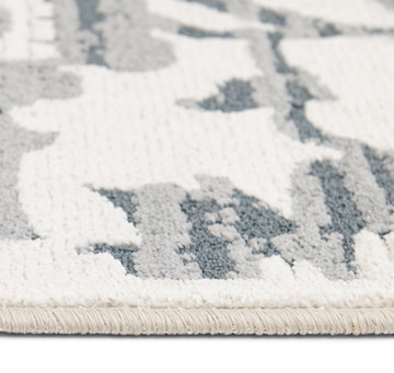 Candace Champaign/Sky Blue Area Rug - 9′10″ X 12′10″