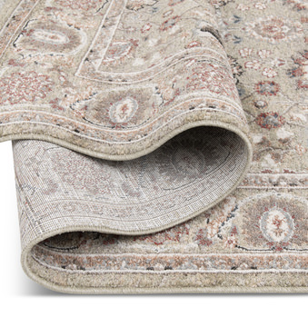 Heirloom Cruz Chetwode/Navajo White Area Rug - 9′10″ X 12′10″