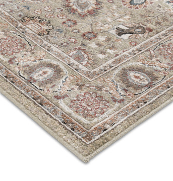 Heirloom Cruz Chetwode/Navajo White Area Rug - 9′10″ X 12′10″