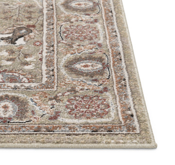 Heirloom Cruz Chetwode/Navajo White Area Rug - 9′10″ X 12′10″