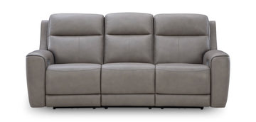 image Campbell Leather Power Reclining Sofa
