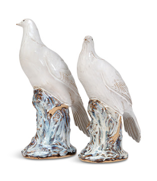 image Dove Figurines Set Of 2