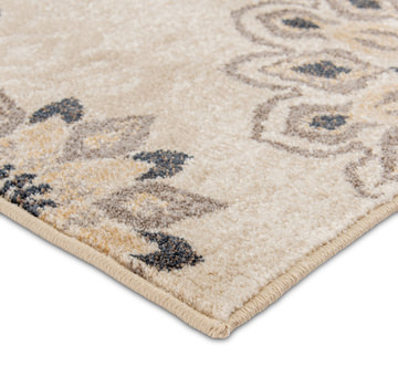 Minerva/Asterin Alabaster Area Rug - 5′0″ x 7′3″