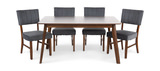 Ireland Espresso Extension Table With 4 Chairs thumbnail 2