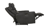 Nash Leather Power Reclining Loveseat thumbnail 5