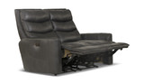 Nash Leather Power Reclining Loveseat thumbnail 9