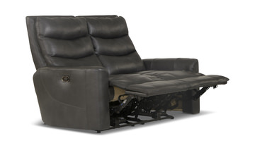 Nash Leather Power Reclining Loveseat