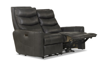 Nash Leather Power Reclining Loveseat