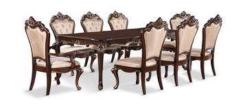 image Philippa Table With 6 Side Chairs and 2 Arm Chairs
