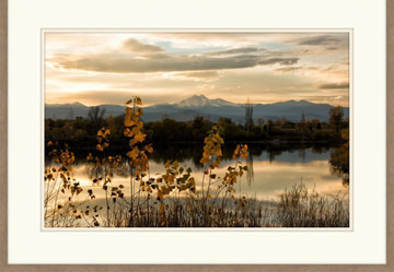 image Autumn Lake II Framed Art