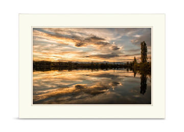 image Autumn Lake I Framed Art