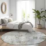 Kochi Mocha Washable Area Rug - 8′0″ X 8′0″ thumbnail 2