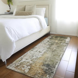 Kochi Putty Washable Area Rug - 2′3″ X 7′6″ thumbnail 2