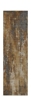 Kochi Rust Area Rug - 2′3″ X 7′6″