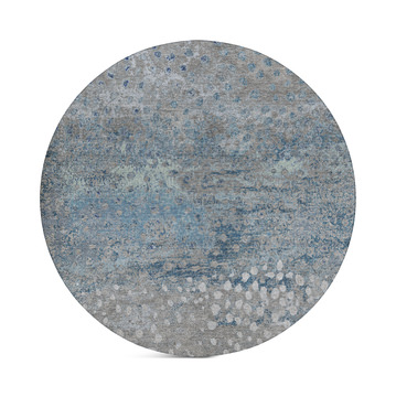 Kochi Gray Washable Area Rug - 8′0″ X 8′0″